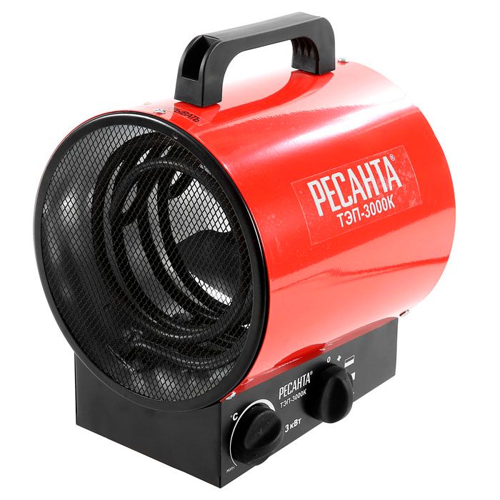 Электрическая тепловая пушка Ресанта ТЭП-3000К (круглая)