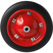 Колесо для тачки / тележки литое бескамерное , диаметр 310 мм, ось 16 мм, подшипник, SR 2500-16 1000 - изображение 4