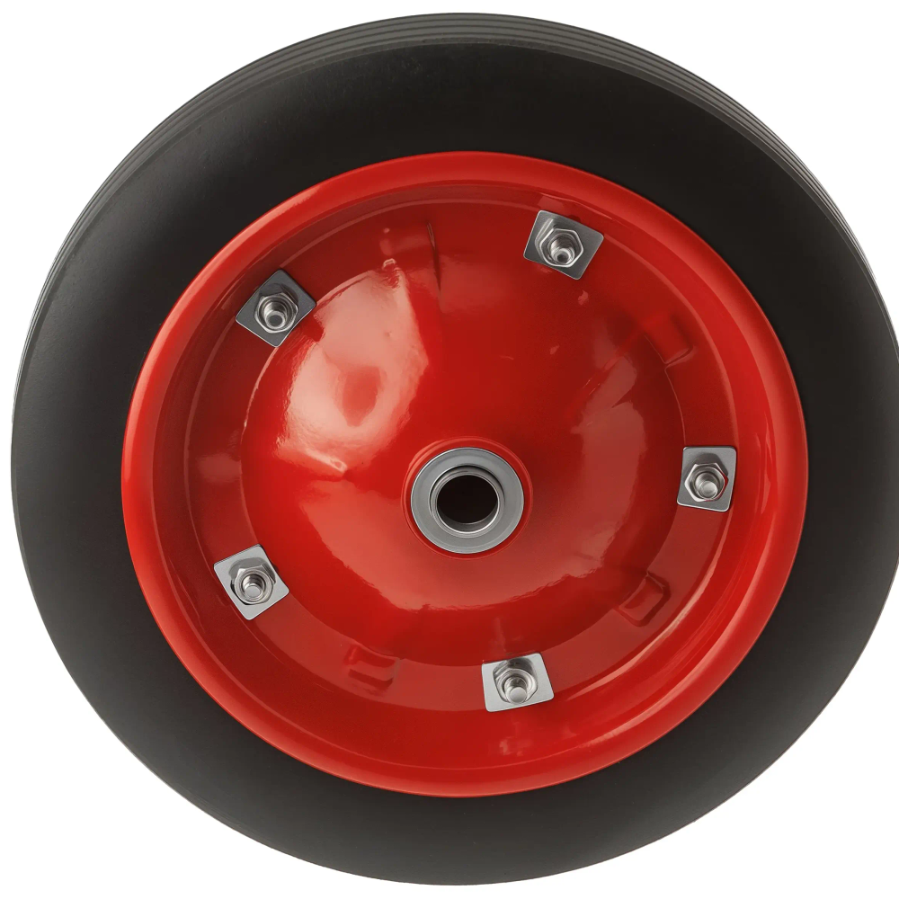 Колесо для тачки / тележки литое бескамерное , диаметр 310 мм, ось 20 мм, подшипник, SR 2500-20 1000 - изображение 2