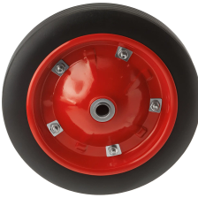 Колесо для тачки / тележки литое бескамерное , диаметр 310 мм, ось 20 мм, подшипник, SR 2500-20 1000 - изображение 4
