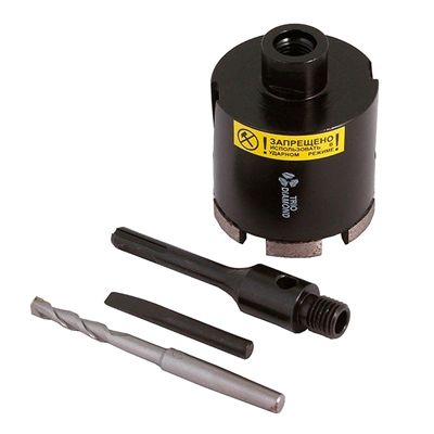 Коронка алмазная по керамике и кафелю с центрирующим сверлом 32 мм - изображение 6