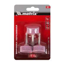 Шарошка абразивная, диск, 32 x 12 x 6 мм, F46, 3 шт Matrix - изображение 9