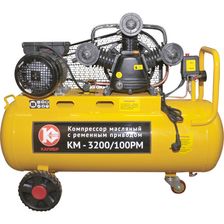 Компрессор масляный Калибр Мастер КМ-3200/100РМ - изображение 4