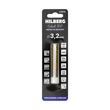 Сверло по металлу 3.2x65(36)мм (2шт) Hilberg Cobalt 5% TOP, CO032 - изображение 4
