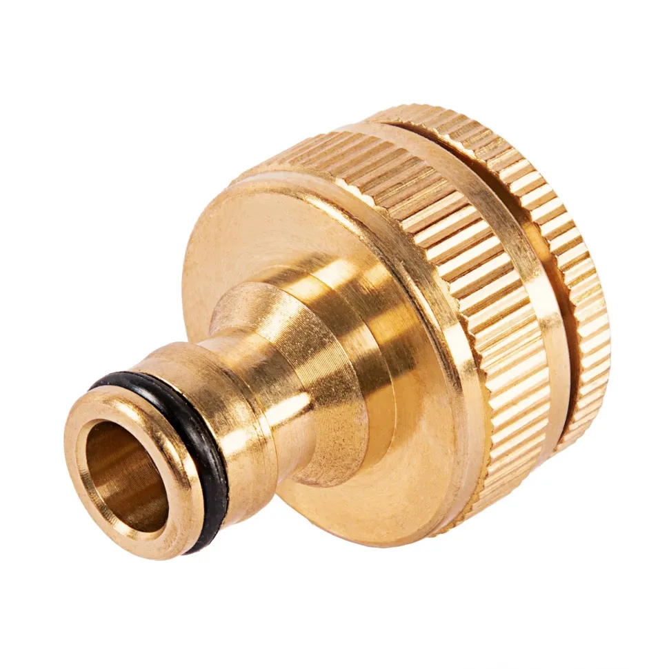 Адаптер латунный, 3/4-1, внутренняя резьба, с переходником Palisad - изображение 2