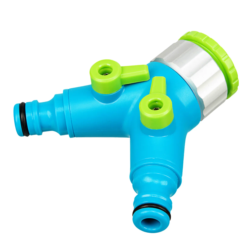 Разветвитель двухканальный с внутренней резьбой 3/4-1, с переключателем Palisad Luxe - изображение 2