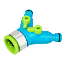 Разветвитель двухканальный с внутренней резьбой 3/4-1, с переключателем Palisad Luxe - изображение 8