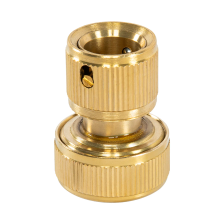 Соединитель латунный, быстросъемный для шланга 3/4, аквастоп Palisad - изображение 6