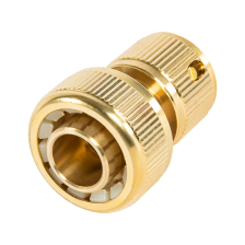 Соединитель латунный, быстросъемный для шланга 3/4, аквастоп Palisad - изображение 8