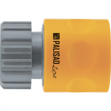 Соединитель пластмассовый, быстросъемный, внутренняя резьба 3/4, аквастоп, однокомпонентный Palisad - изображение 2