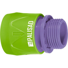 Соединитель пластмассовый, быстросъемный, внешняя резьба 3/4 Palisad - изображение 5