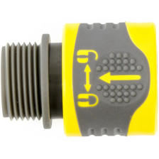 Соединитель быстросъемный, наружная резьба 3/4 Palisad Luxe - изображение 3