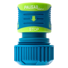 Соединитель для шланга 3/4, аквастоп, двухкомпонентный Palisad Luxe - изображение 8