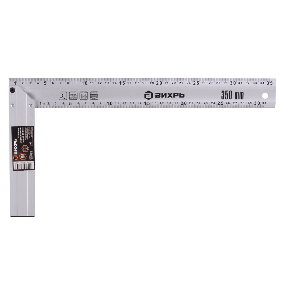 Угольник алюминиевый литой Вихрь 350 мм