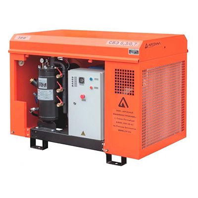 Электрический винтовой компрессор ЗИФ-СВЭ-3,5/1,0 в кожухе - изображение 2