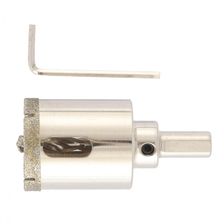 Сверло алмазное по керамограниту, 35х67 мм, трехгранный хвостовик Matrix - изображение 4