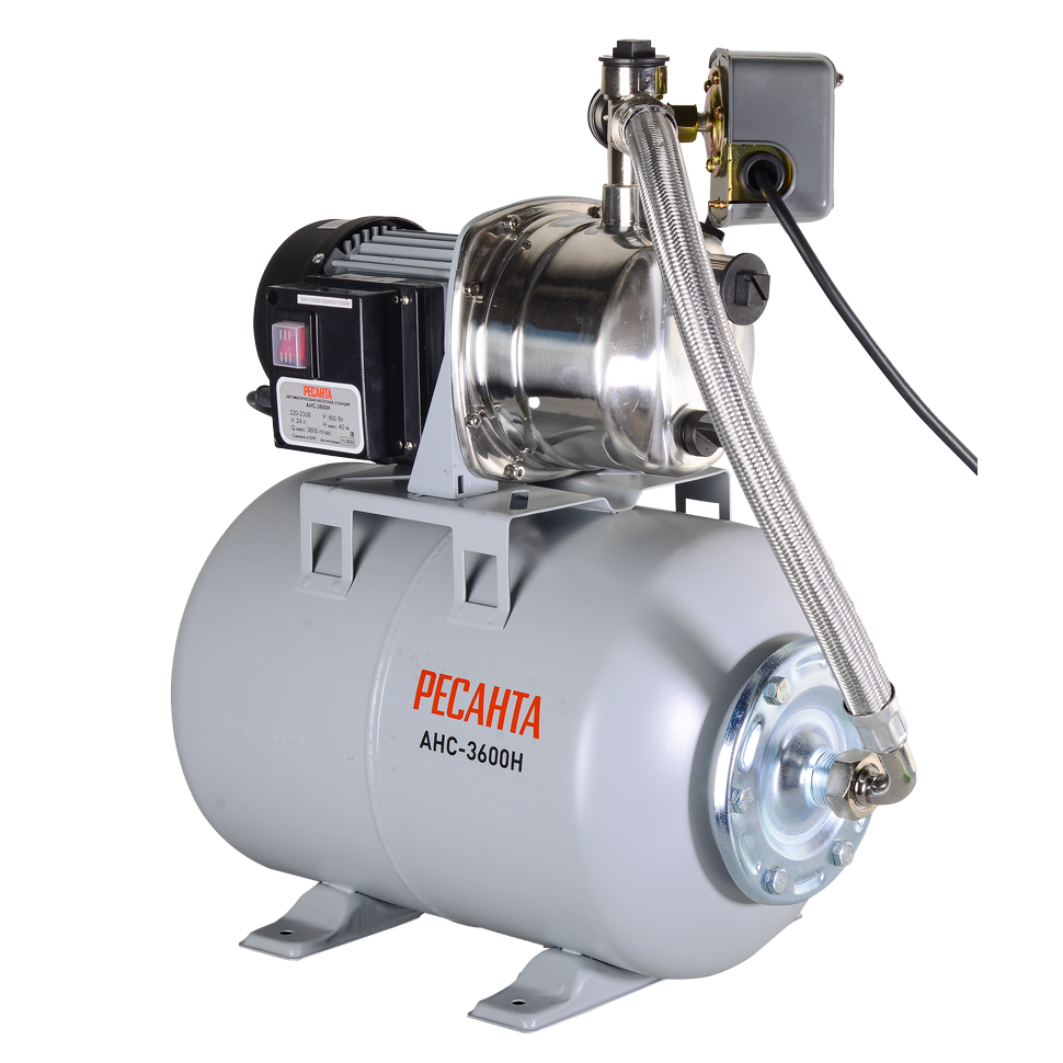 Насосная станция автономная Ресанта АНС-3600Н