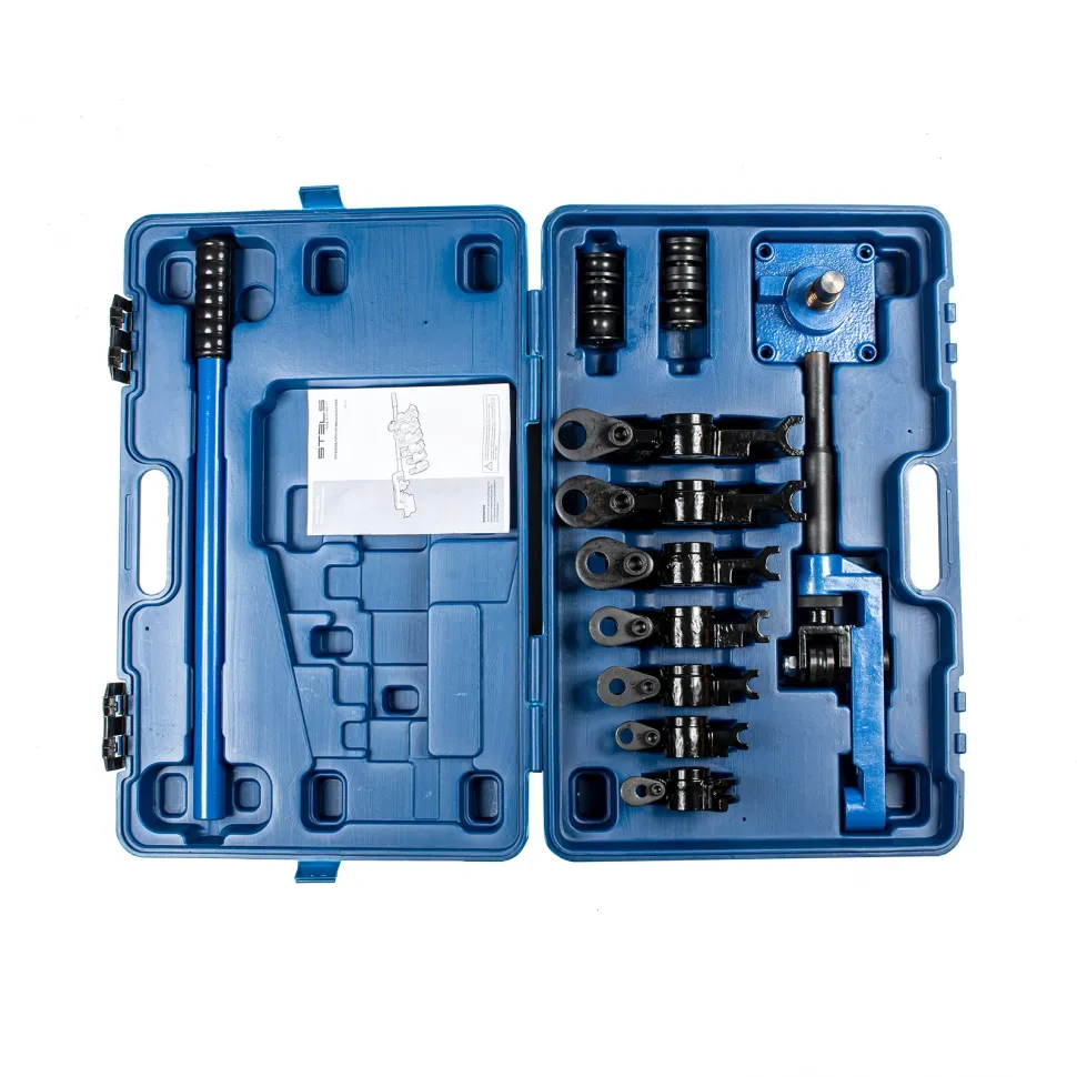 Трубогиб механический, башмаки 3/8"-1", в пластиковом кейсе STELS - изображение 8
