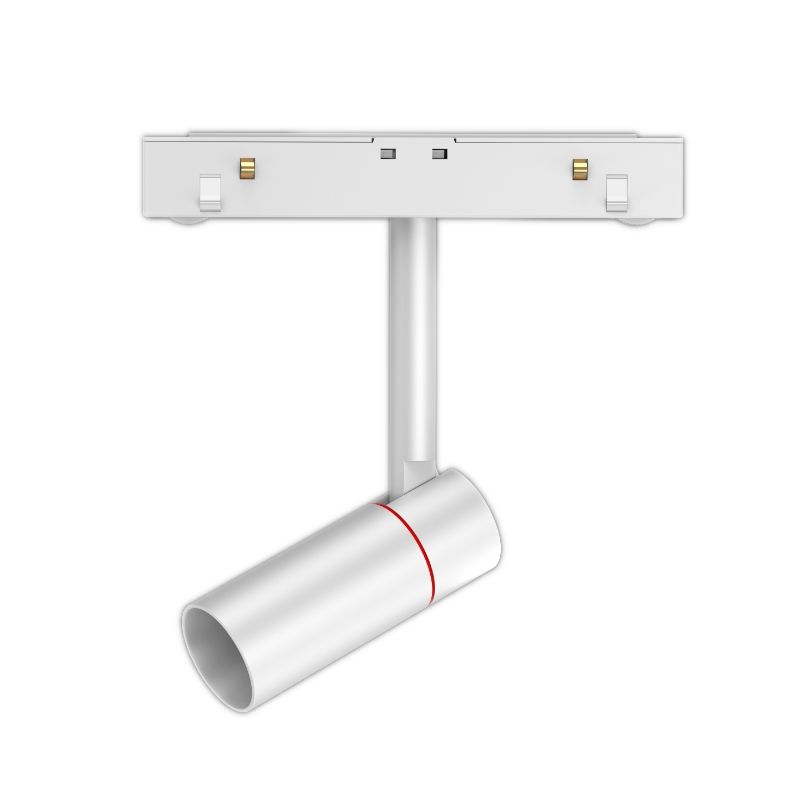 Трековый светодиодный точечный светильник 3W, CRI90, 4000К, угол 30°, IP20, NO DIM, 48B, белый