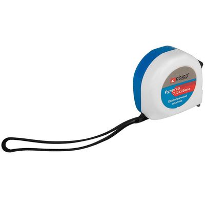 Рулетка 3x16мм, обрезиненная, магнит на зацепе, СОЮЗ - изображение 9