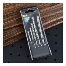 Набор сверл по бетону (4-10мм, 5 шт) DELI DH-JGZ005-ED1 пластиковый кейс - изображение 6