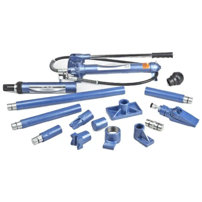 Растяжка гидравлическая, 4 т, набор из 17 предметов, 7 сменных насадок, в металлическом кейсе Stels - изображение 3