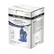 Домкрат гидравлический бутылочный телескопический, 4 т, подъем 170-420 мм Stels - изображение 6