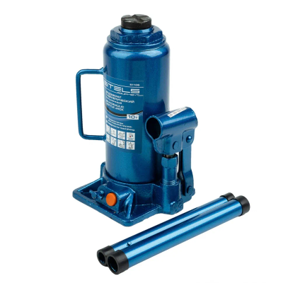 Домкрат гидравлический бутылочный телескопический, 4 т, подъем 170-420 мм Stels - изображение 7