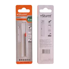 Сверло по стеклу и кафелю, 4мм, круглый хвостовик, 2 грани, Sturm! - изображение 5