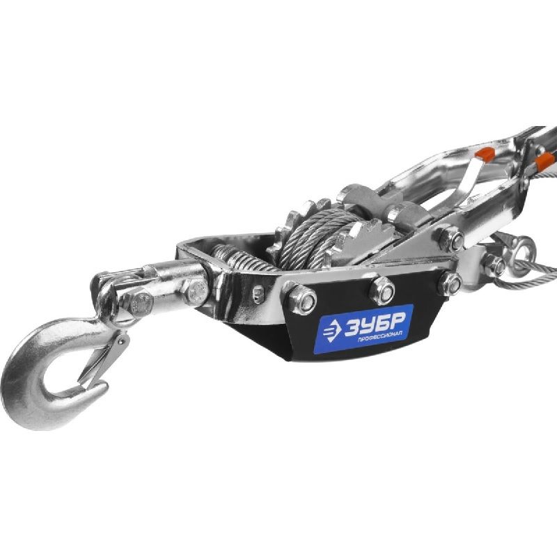 Лебедка ручная рычажная ЗУБР Профессионал 4 т 3 м (тросовая) - изображение 3