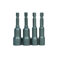 Набор бит для кровельных саморезов, 4 шт, 8, 10, 12, 13 x  65мм, магнитные, CrV, Sturm! - изображение 4