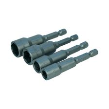 Набор бит для кровельных саморезов, 4 шт, 8, 10, 12, 13 x  65мм, магнитные, CrV, Sturm! - изображение 5