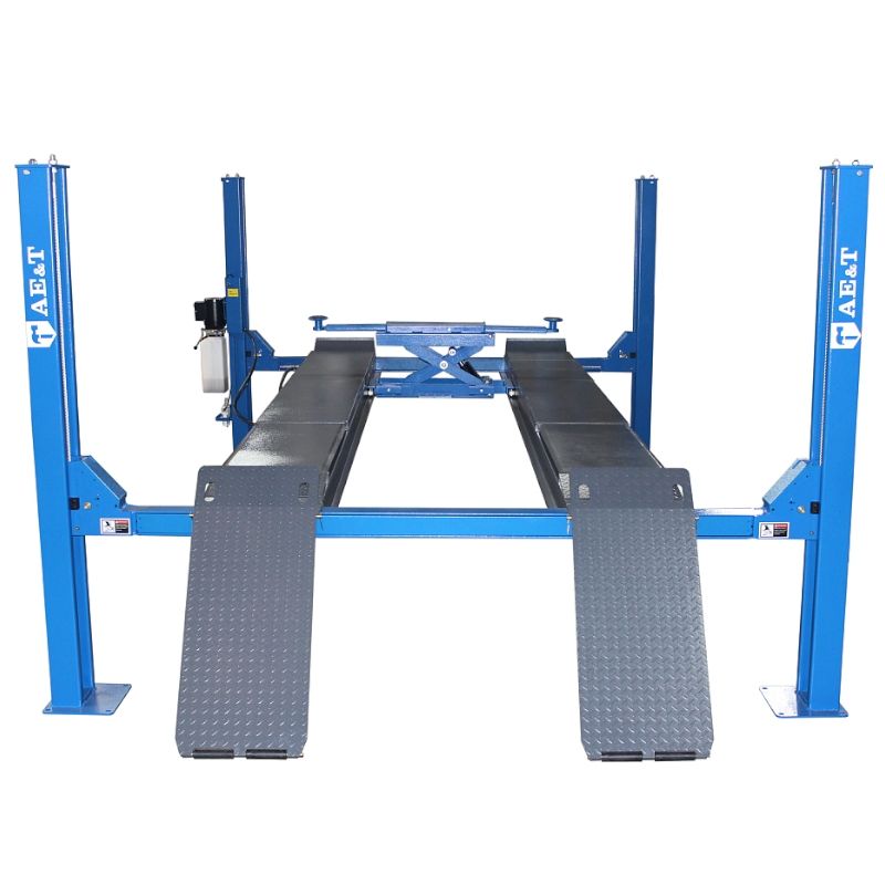 Подъемник 4-стоечный AE&T 4.5т электрогидравлический с траверсой 380В (2 места) F4.5D-4 - изображение 2