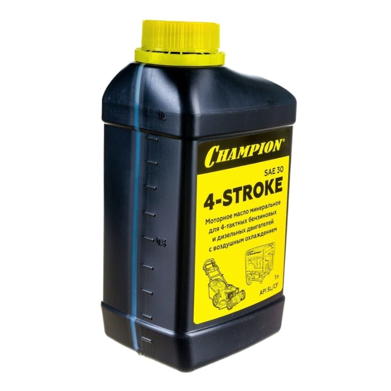 Масло для 4-тактных двигателей минеральное CHAMPION SAE 30 API SL/CF 1л