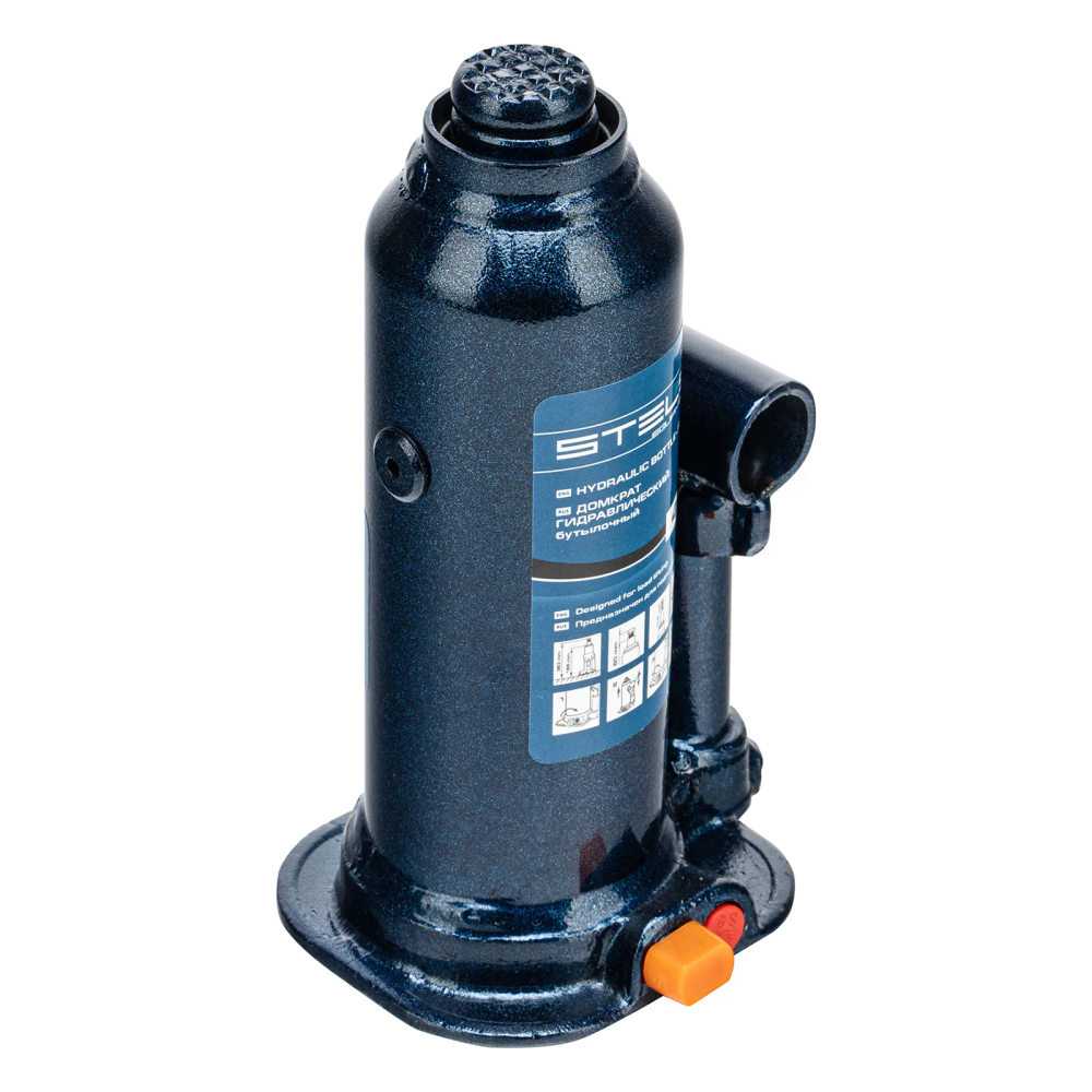 Домкрат гидравлический бутылочный, 4 т, h подъема 188-363 мм Stels - изображение 2
