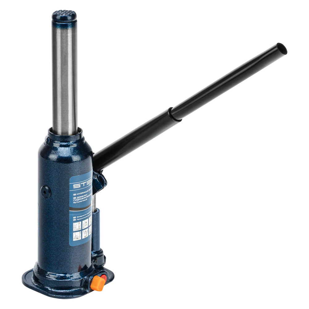 Домкрат гидравлический бутылочный, 4 т, h подъема 188-363 мм Stels - изображение 5