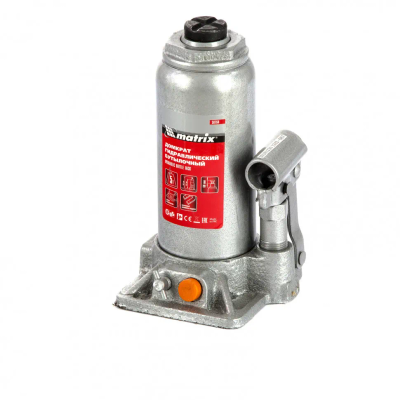 Домкрат гидравлический бутылочный, 4 т, h подъема 194-372 мм Matrix - изображение 8