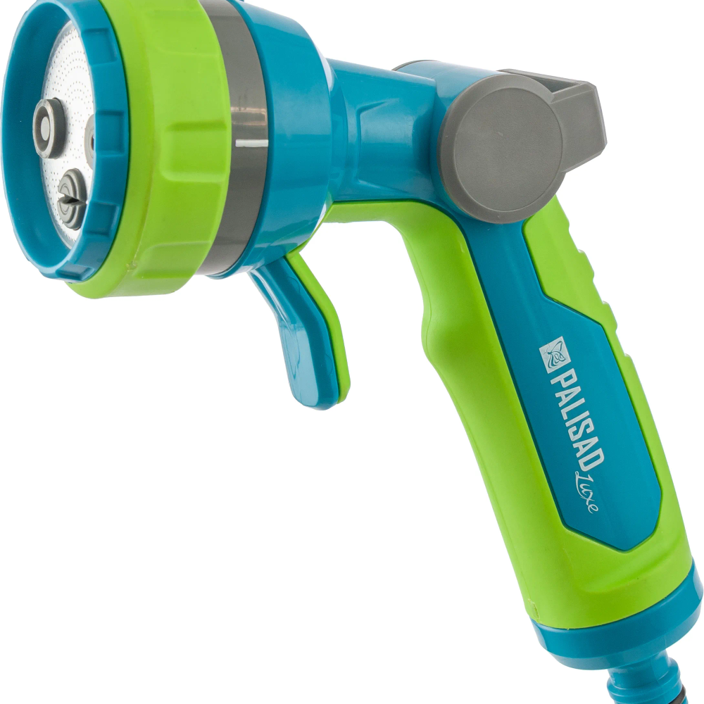Пистолет-распылитель, 4 режима, плавный регулятор напора, Luxe Palisad