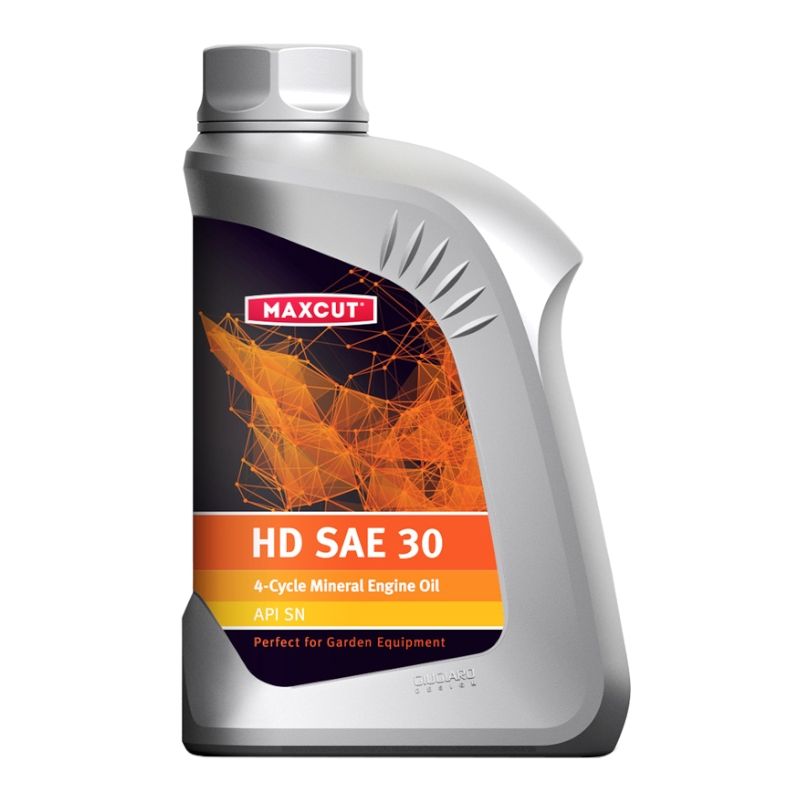 Масло 4-х тактное минеральное MAXCUT HD SAE 30 4T, 1л - изображение 1