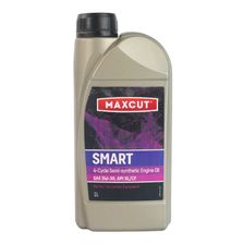 Масло полусинтетическое 4-х тактное MAXCUT SMART Semi-Synthetic 4T 1л, для бензиновых двигателей садовой техники - изображение 5