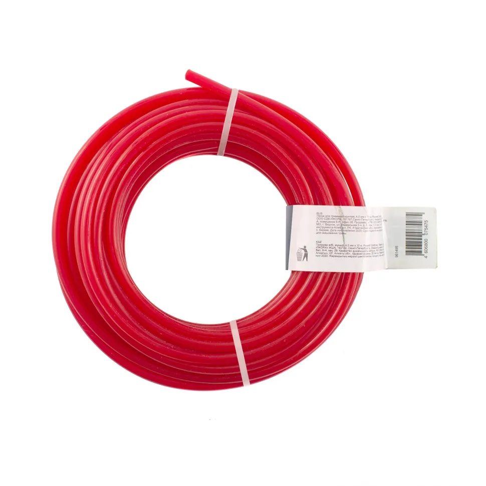 Леска для триммера круглая, 4.0 ммх10 м, Россия Сибртех - изображение 2