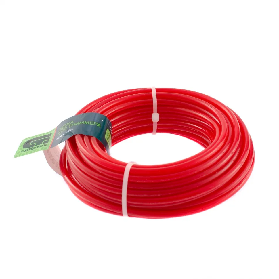 Леска для триммера круглая, 4.0 ммх10 м, Россия Сибртех - изображение 3