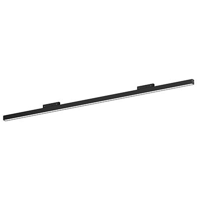 Трековый линейный светильник 40Вт, CRI90, 3000К, гр. 100°, IP20, DALI, 48В, 1200мм, черный