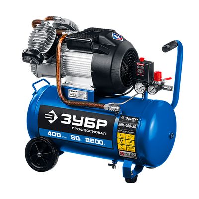 Компрессор поршневой ЗУБР КПМ-400-100 - изображение 6