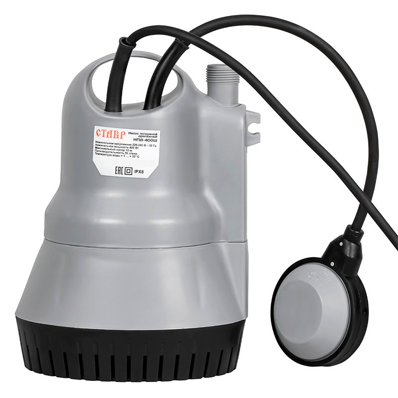 Насос погружной дренажный СТАВР НПД-400Ш - изображение 6