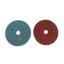 Шлифовальный пад 400 грит для мокрой шлифовки для GROST PMC и PMP (красный, 102 мм) - изображение 6