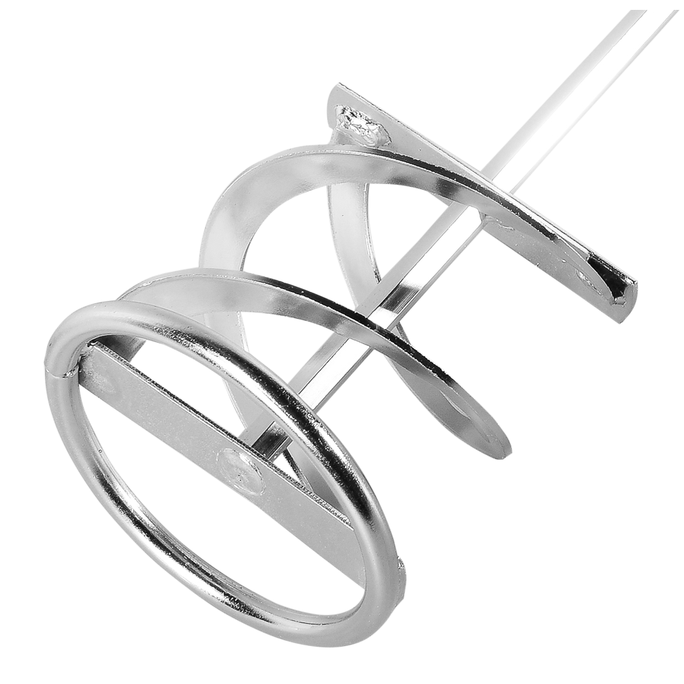 Насадка-миксер оцинкованная Вихрь для красок и штукатурных смесей 400х80 мм - изображение 2