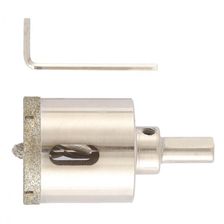 Сверло алмазное по керамограниту, 40х67 мм, трехгранный хвостовик Matrix - изображение 3