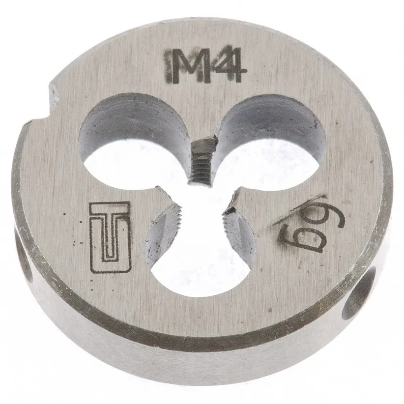 Плашка Сибртех М4х0.7 мм