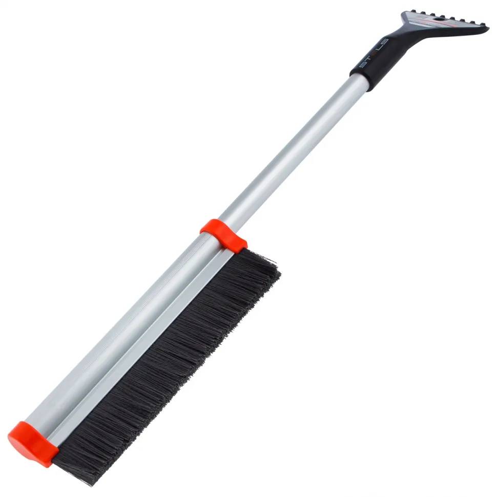 Щетка-сметка для снега со скребком, телескопическая 41-60 см Stels - изображение 3